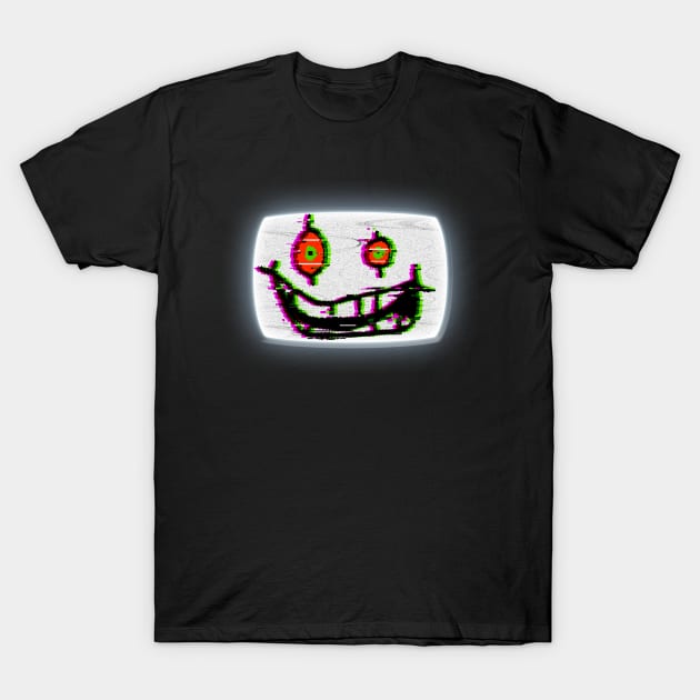 Glitchy Omega Flowey T-Shirt by spdy4